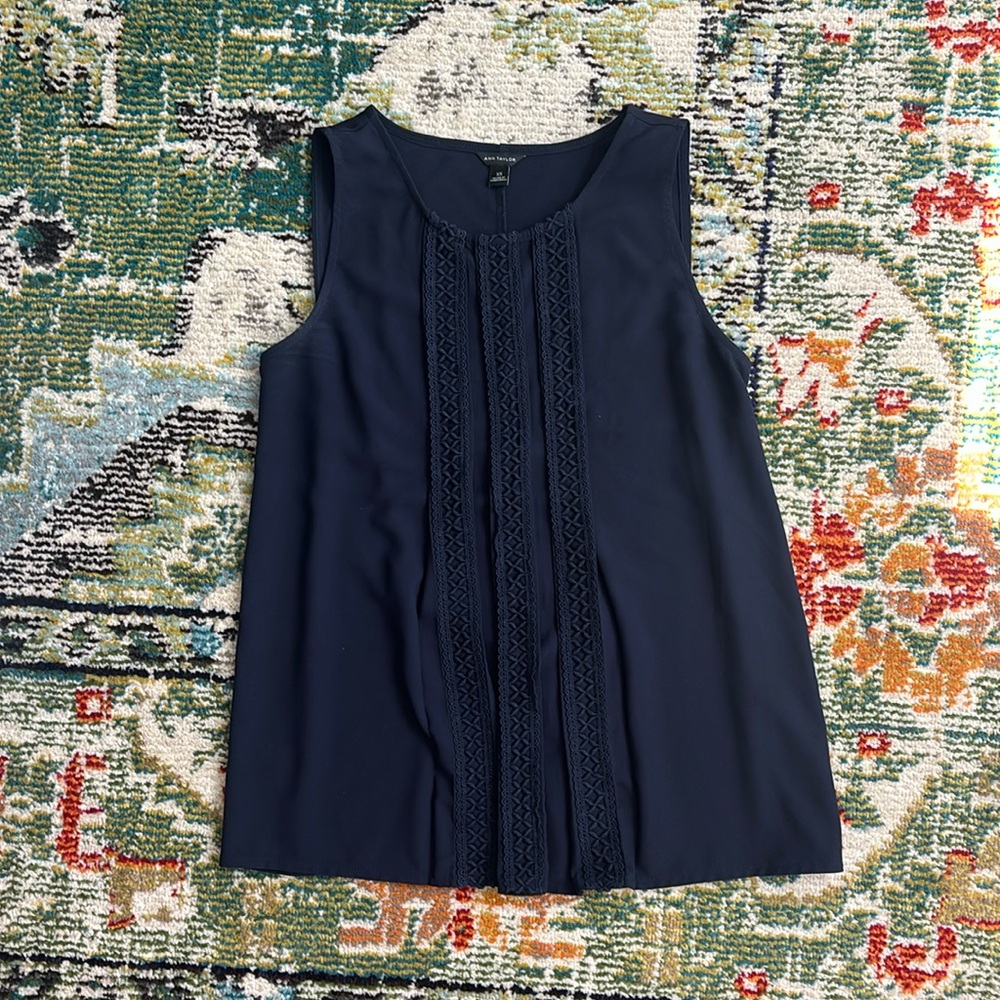 Ann Taylor Sleeveless Blouse
